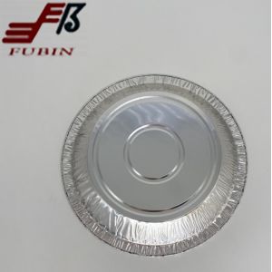 800ML Disposable Shallow Round Aluminum Foil Pie Pan