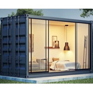 Cold Galvanizing Steel Modular Prefabricated House With Aluminum Window Fast