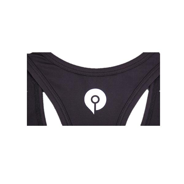 CPG Global 2017 Spring Summer Women's Raceback Stretched Breathable Black Sport Bra Yoga Workout Fitness Top W133