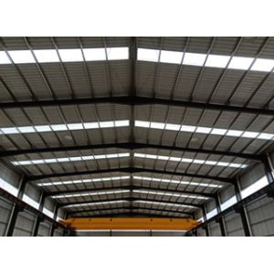 Industrial Style Prefabricated Steel Structure High Strength Efficiency