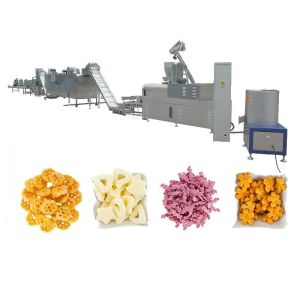 Farms Customized Corn Extruding Machine Production Line for Puffing of Leisure