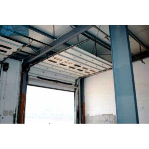 Vertical 200m/S 2mm Galvanized Steel Commercial Garage Doors