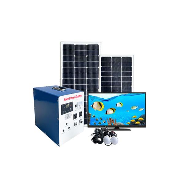 Buy 1500W 15h Home Solar System Kits Polycrystalline Silicon 20hrs For House at wholesale prices