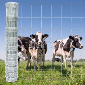 Pressure Treated Wood Type Heat Treated Metal Farm Fence for Cattle Rail Field