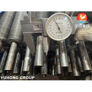 ASME SA179 Carbon Steel Seamless Tube with 1060 Aluminum L Type Fin Tube