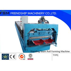 China 16 Steps Concealed Standing Seam Roll Forming Machine , Concealed , 3 Phase With Blade Cr12 on sale China 16 Steps Concealed Standing Seam Roll Forming Machine , Concealed , 3 Phase With Blade Cr12 on sale