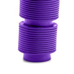 Quality Molded Round Neoprene Bellow Purple Rubber Flexible Bellows for sale