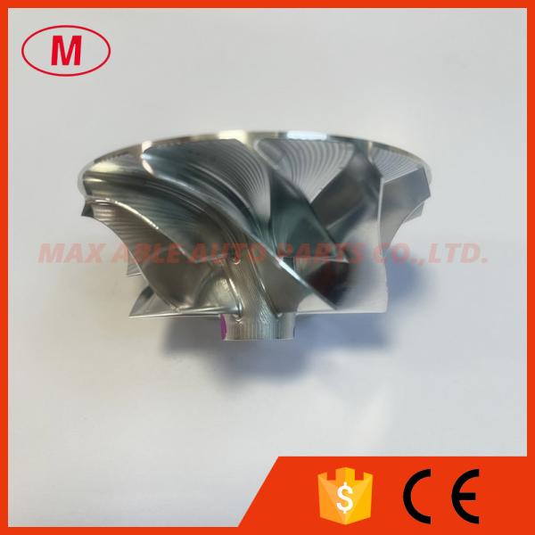 T2 6+6 blades 41.46/55.98mm Turbocharger milling/aluminum 2618/billet compressor wheel for 704136-0003