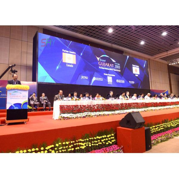 Super HD P6 Indoor Fixed LED Display / Digital Video Wall for Advertising