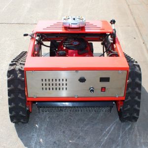 Quality High Quality Remote Control Lawn Mower Gas Crawler Brush Cutter Cut-Grass for Agriculture for sale