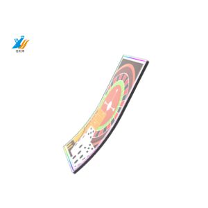 Black White Curved Touch Panel Bendable Industrial Touch Panel