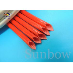 2760 Silicone Fiberglass Sleeving , electrical insulation sleeving 7.0KV