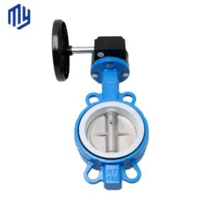 China Acid and Alkali Resistant Cast Iron EPDM Wafer Butterfly Valves for Customized Needs on sale