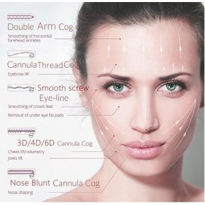 Anti Aging PDO Collagen Threads Polidioxanona Sutura Face Lifting