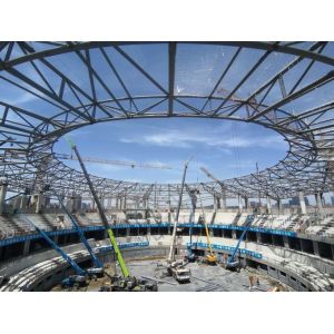 Quality Contemporary Q235 Prefab Steel Structure Building High Performance for sale