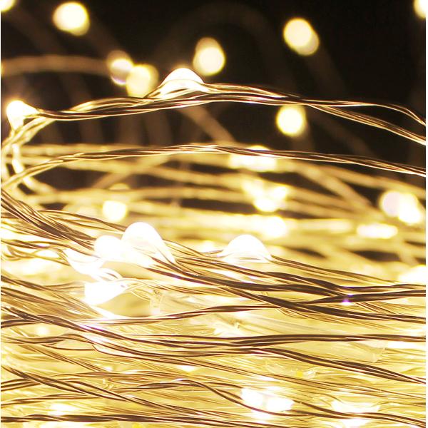 30m 5W Waterproof Copper Wire Lights With UL Adapter Included Led Fairy Lights