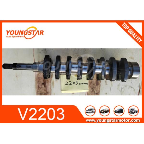 Buy Alloy Steel Engine Crankshaft For Kubota Tractor V2203 at wholesale prices
