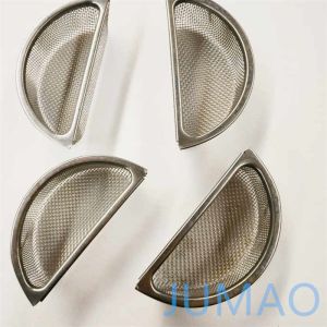 Semicircle 316SS Stainless Steel Wire Mesh Filter High Temperature