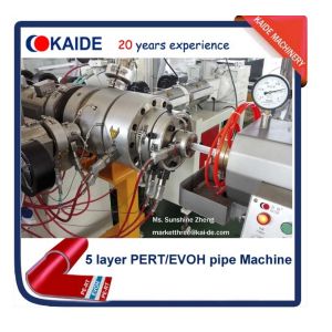 Quality Multilayer PERT EVAL Oxygen Barrier Pipe Extruder Machine Supplier China 20 Years Experience for sale