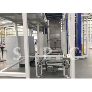 PLC Control Glass Bottle Depalletiser Machine Touch Screen Schneider