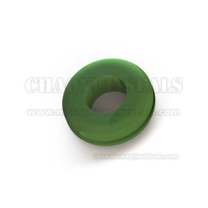 Green Silicone Rubber Grommet Seal Propanol Ethyl Carbinol Nitrobenzene