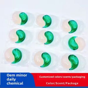 High Efficiency Eco-Friendly OEM / ODM Laundry Detergent Capsules