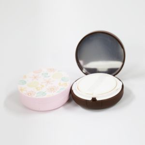 Circular Diy Empty Cushion Foundation Case , Empty Cosmetic Jars 15g