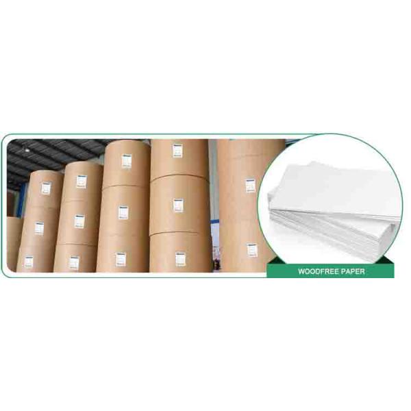 Factory Price High Quality 60gsm White Woodfree Uncoated Offset Printing Paper