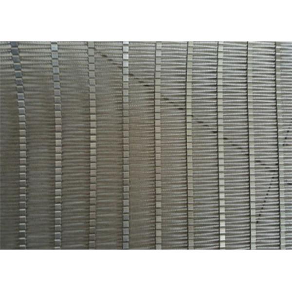 Ferruled / Woven Decorative Metal Mesh Black Oxide Stainless Steel 316L