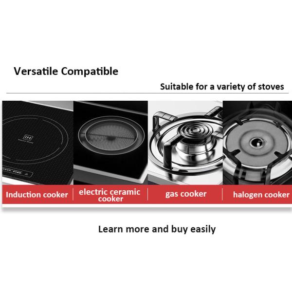 Wholesale Tornado Cookware Sets Multifunctional Cooking Pot Kitchen 6 Piece Soup Pot Set