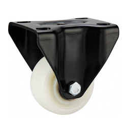 Buy light duty 2" rigid white PP caster, 2.5 inch, 3 inch PP castor rigid, rigid caster at wholesale prices