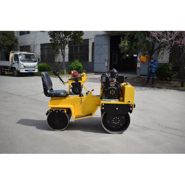 Buy 1 Ton Double Drum 7HP Mini Road Roller Machine at wholesale prices