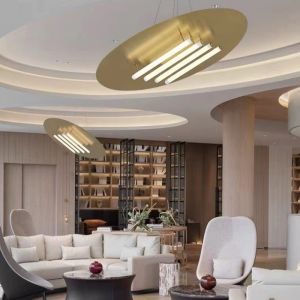 Post-modern Simple Living Room Chandelier Creative Bedroom Showroom Hotel