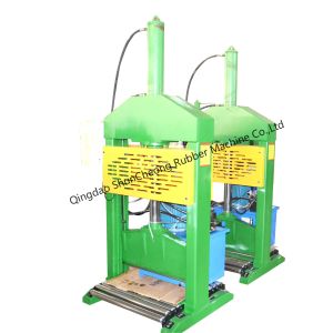 New Single Knife Vertical Hydraulic Rubber Bale Raw Cutting Machine