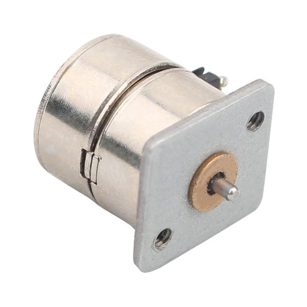 18 Degree 10mm Micro Stepper Motor / Long Life 2 Phase 5VDC for Door Locks 、Wearable device