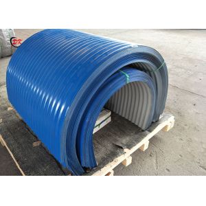 Soil Large Angle Conveyor belt Corrugated Wind Guards Conveyor Covers