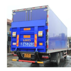 1200mm Lorry Tail Gate Hydraulic 1 Tonne Tail Lift Aluminum Plate