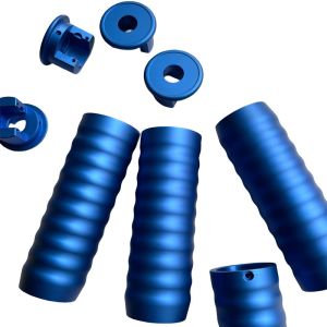 Durable Blue Oxidation CNC Turning Parts with High Precision CNC Turning