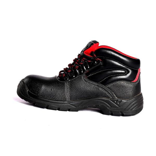 OEM Genuine Leather Upper Toe Type Steel and Nylon Fabric Gusset for Your Requirements Safety Boots