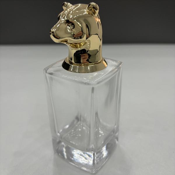 Elegant Zamak Perfume Cap With Mirror Finish Showcasing Luxury