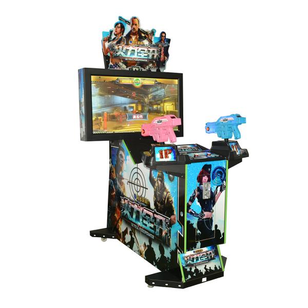 Coin Operated Shooter Arcade Cabinet / 42 Inches Shooting Arcade Game Machine