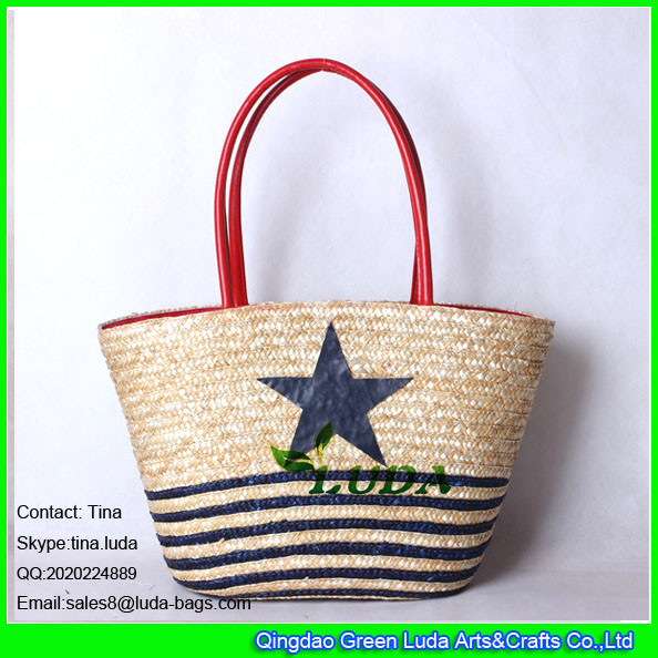 Buy LUDA 2016 china wholesale latest elegant wheat straw handbag at wholesale prices