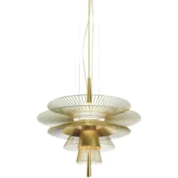 Modern Indoor Dining Room Black Restaurant Showroom Ceiling LED Pendant Light