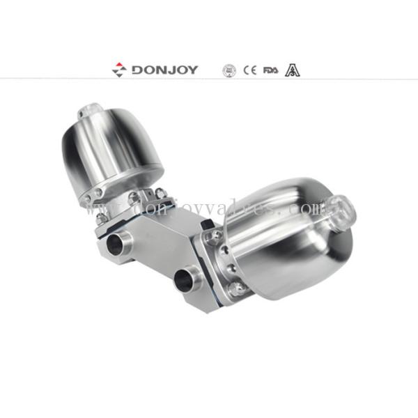 Buy SS316L sanitary multiport Sanitary Diaphragm Valve for controlling flow at wholesale prices