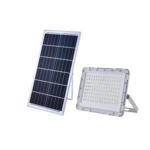 IP65 Waterproof LED Solar Powered Floodlight White Outdoor Security Lights For