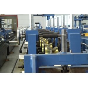 Hot Rolled Steel Strips Pipe Mill , Steel Pipe Making Machine
