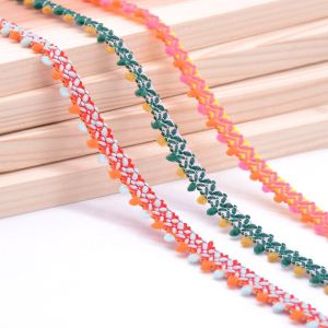 20KJ34 Azo Free 1.2cm Pom Pom Upholstery Trim