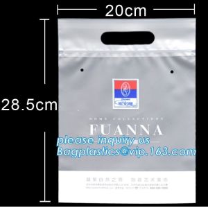 Quality CLOTH BAGS,swimwear packaging bag/swimsuit packaging clothes plastic bag with air hole&amp;logo printing,frosted pvc bag zip for sale