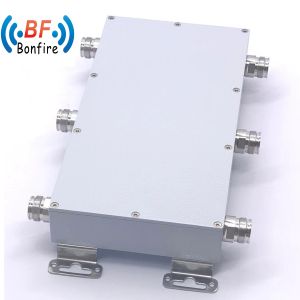 Quality Indoor/Outdoor IP65 3 in 3 out Hybrid Combiner Coupler 698-3800MHz 4.3-10-F HCXXXXXXX for sale