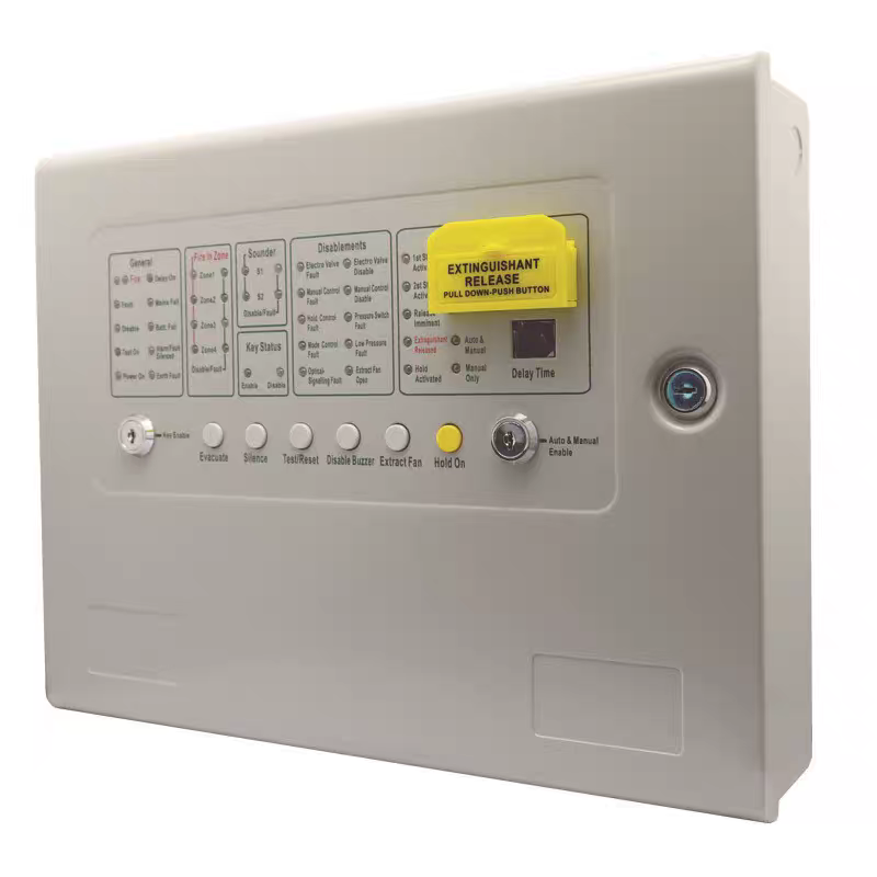 Gas Fire Suppression Controller IP68 24VDC 220VAC EN54 GB16806